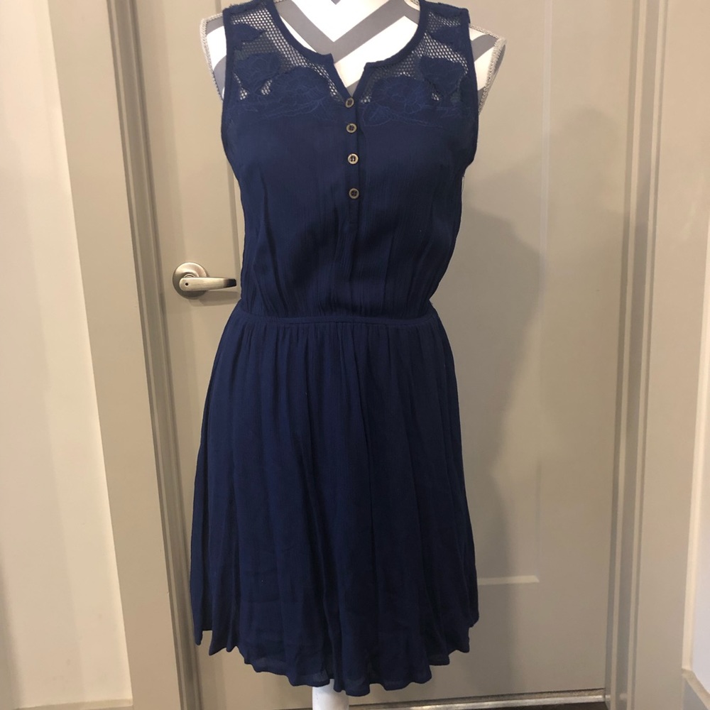 Francesca’s Blue Dress
